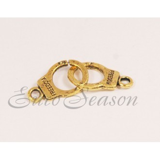 Подвеска мет.№381 10х36мм цв.Gold (цена за 1шт)